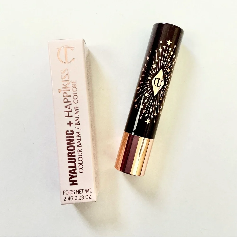 Charlotte Tilbury Hyaluronic Happikiss Lipstick Balm in Happiberry Full Size - Picture 1 of 6